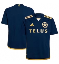 Men Vancouver Whitecaps FC Blank 2024 25 Away Replica Navy