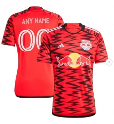 Men New York Red Bulls adidas Red 2024 Legacy Replica Custom Jersey