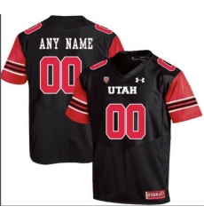 NCAA UTAH Customized Jersey Black