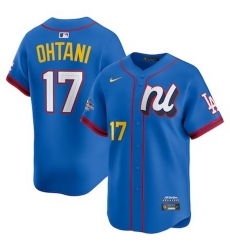 mens nike shohei ohtani blue national league 2025 all star edition limited player jersey
