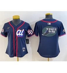 Youth American League Tampa Bay Rays Team Big Logo Navy 2025 All Star Edition Limited Stitched Baseball Jersey Youth American League Tampa Bay Rays Team Big Logo Navy 2025 All Star Edition Limited Stitched Baseball Jersey