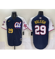 Men American League 29 Cal Raleigh Navy Alternate 2025 All Star With Patch Edition Limited Stitched Baseball Jersey Men American League 29 Cal Raleigh Navy Alternate 2025 All Star With Patch Edition Limited Stitched Baseball Jersey