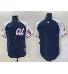 Men American League Seattle Mariners Blank Navy Alternate 2025 All Star Edition Limited Stitched Baseball Jersey