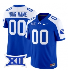 Men Women Youth BYU Cougars 2024 Vapor Limited Custom Jersey All Stitched Royal Alternate