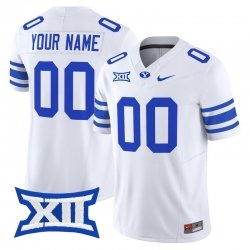 Men Women Youth BYU Cougars 2024 Vapor Limited Custom Jersey All Stitched White