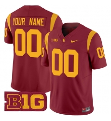 Men Women Youth USC Trojans 2024 Vapor Limited Custom Jersey All stitched Cardinal