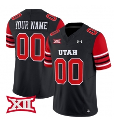 Men Women Youth Utah Utes 2024 Vapor Limited Custom Jersey All Stitched Black