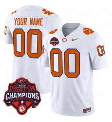 Men Women Youth Clemson Tigers Vapor Limited Custom Jersey All Stitched White