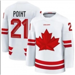 Mens Brayden Point #21 White Hockey Canada 2026 Replica Jersey