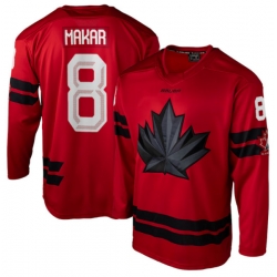 Mens Makar Cale #8 Red Hockey Canada 2026 Replica Jersey