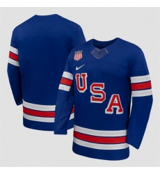 Men USA Blank Royal 2026 Stitched Jersey