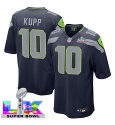 Men Women Youth Seattle Seahawks #10 Cooper Kupp 2025 2026 Super Bowl LX F U S E Stitched NFL Jersey Blue Men Women Youth Seattle Seahawks #10 Cooper Kupp 2025 2026 Super Bowl LX F U S E Stitched NFL Jersey Blue