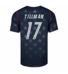 USA 2026 FIFA World Cup Soccer Star Stadium Jersey Set ( Have Shorts ) Malik Tillman #17 USA 2026 FIFA World Cup Soccer Star Stadium Jersey Set ( Have Shorts ) Malik Tillman #17