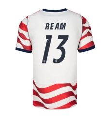 USA 2026 FIFA World Cup Soccer White Jersey Set ( Have Shorts ) Tim Ream #13 USA 2026 FIFA World Cup Soccer White Jersey Set ( Have Shorts ) Tim Ream #13
