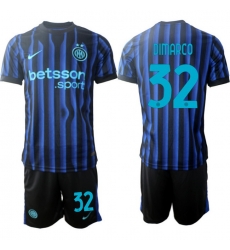 Men Internazionale 2026 Soccer Jerseys BlueBlack #32 DIMARCO