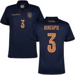 Youth 3 Ecuador Piero Hincapie Away Replica Jersey   2
