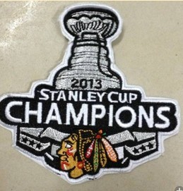 2013 Chicago Blackhawks Stanley Cup Champion Patch Biaog