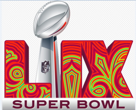 2024 2025 NFL Super Bowl Patch Biaog