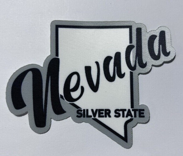 Las Vegas Raiders Nevada Silver State Patch Biaog